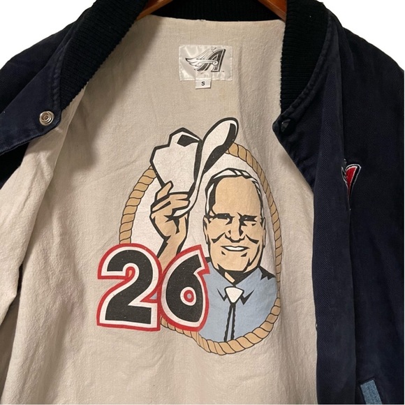 Vintage Rare Gene Autry Angels Bomber Jacket Men's Small - Picture 2 of 5